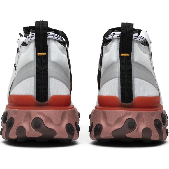 Nike React WR ISPA Mid Mens Running Shoe White Red AT3143-100 NEW Size 5 main image 5